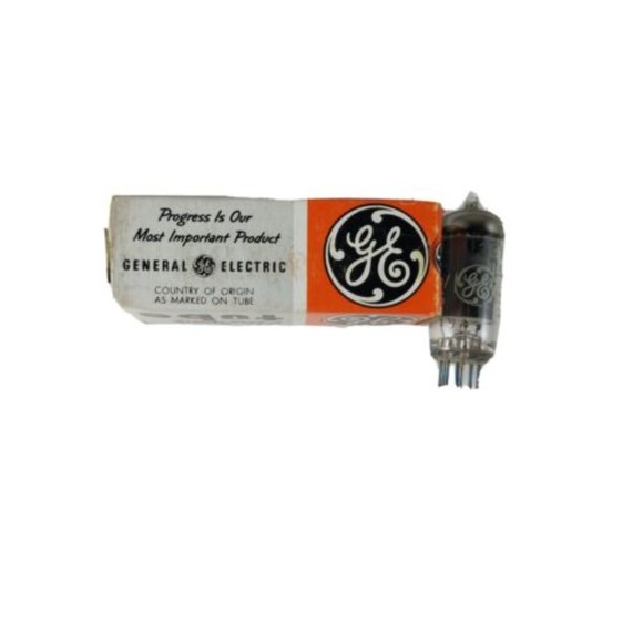 NOS! Vintage Original GE TV Radio Electronic Vacuum Tube 6GY6/6GX6 - Picture 1 of 7